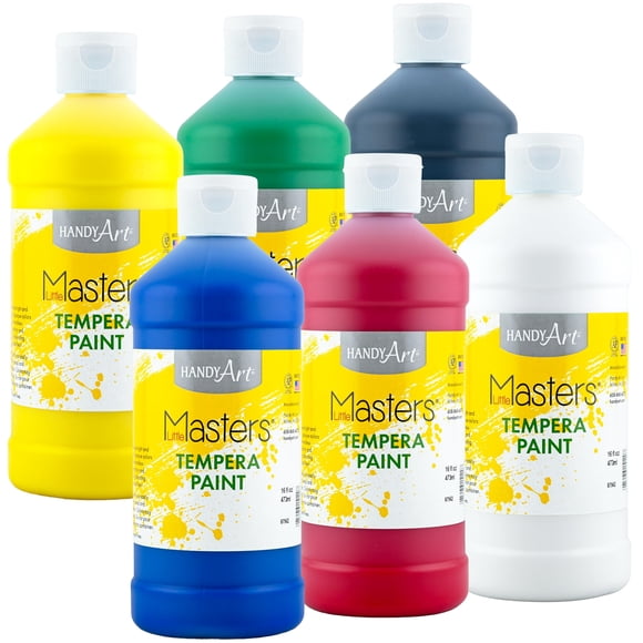 Pintura Tempera Handy Art 473 ml - 6 colores
