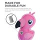 thumbnail image 5 of Juguete para perros Outward Hound Fire Biterz Flamingo Firehouse Small, 5 of 6