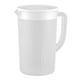 thumbnail image 3 of Jarra De Agua Con Tapa, Tarro De Bebidas Versátil Para Refrigerador, Catering En Casa, Color Blanco, 3 of 3