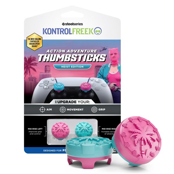 Thumbsticks KontrolFreek Edición Heist para PS4 y PS5