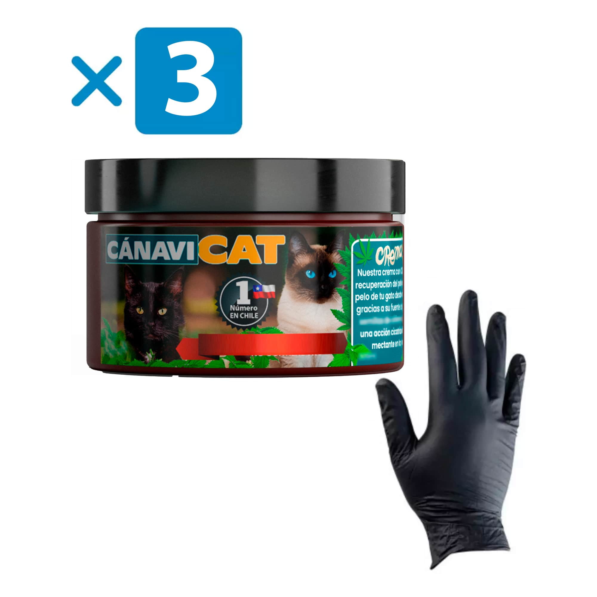 Canavilayer - Crema Curativa Ortiga, Boldo, Cola De Caballo, Aceite Esencial Más 3 Guantes