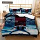 thumbnail image 1 of x2587 Bed Sheets Football Star CR Bedding Set Boys Girls Twin Size Duvet Cover Pillowcase Bed Adult Home Textileextile 3-Piece Bedding Set (1 Duvet Cover + 2 Pillow Shams) nj2587, 1 of 5