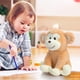 thumbnail image 3 of Mono de Peluche HollyHOME de 33 cm - Regalo de Cumpleaños para Niños, 3 of 9