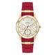 thumbnail image 1 of Reloj GUESS Gold-Tone + Iconic Red Silicone U1157L2 para mujer, 1 of 4