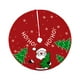 thumbnail image 5 of Falda De árbol De Navidad, Tapete De árbol De Navidad Impreso Para Fiesta, Interior, Exterior, Año Nuevo, Papá Noel, 60cm, 5 of 5