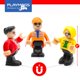 thumbnail image 5 of Set de figuras magnéticas de la comunidad Playmags, 15 piezas para niños, 5 of 7