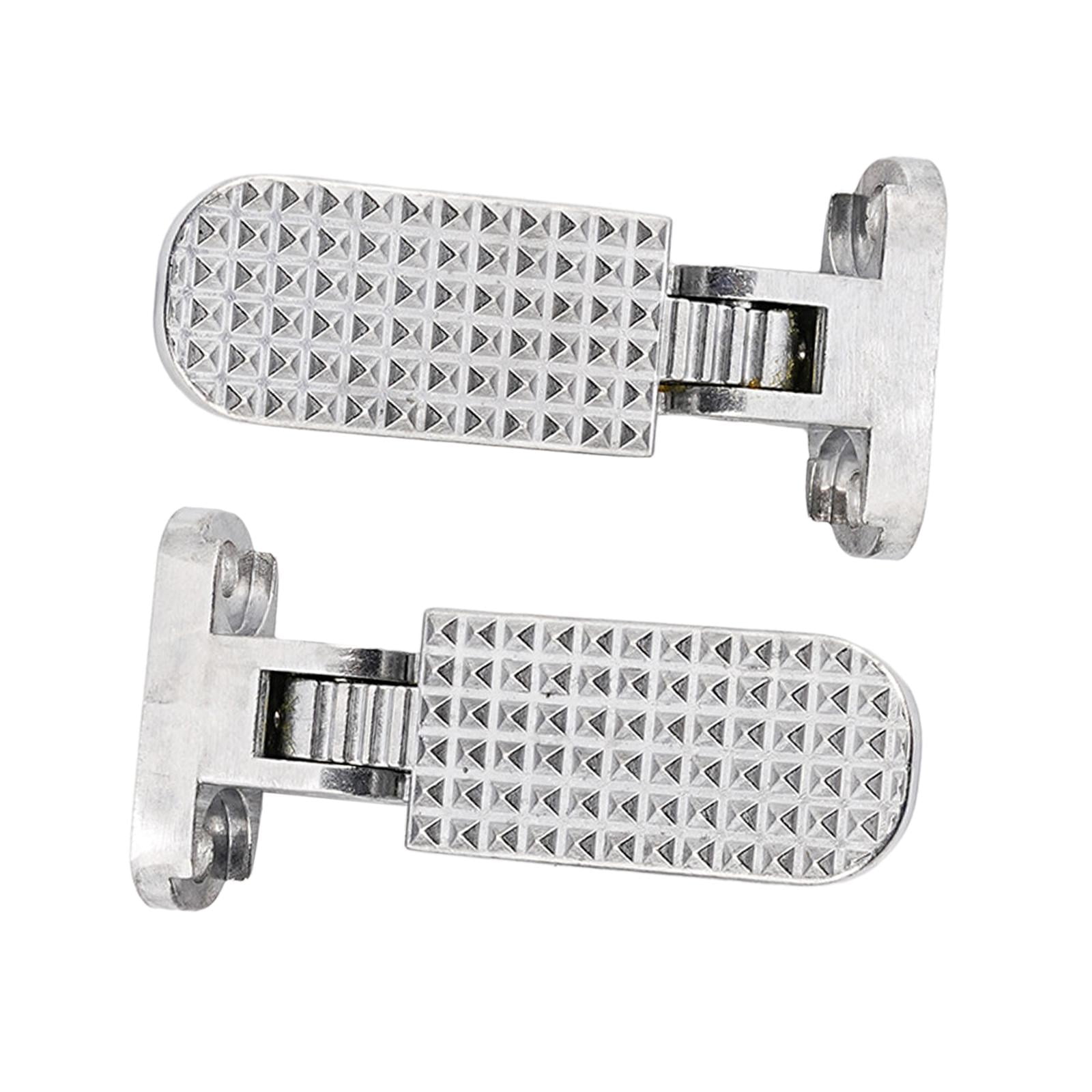 Ioensy - Pedales Traseros De Bicicleta Eléctrica De 2 Piezas Pedales De Scooter Portátiles Para Bicicleta Eléctrica