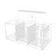 thumbnail image 5 of Pecera Betta, Acrílico, Jardín, Oficina, Caja De Cría De Peces, Cesta Para Peces, Acuario, 5 of 5