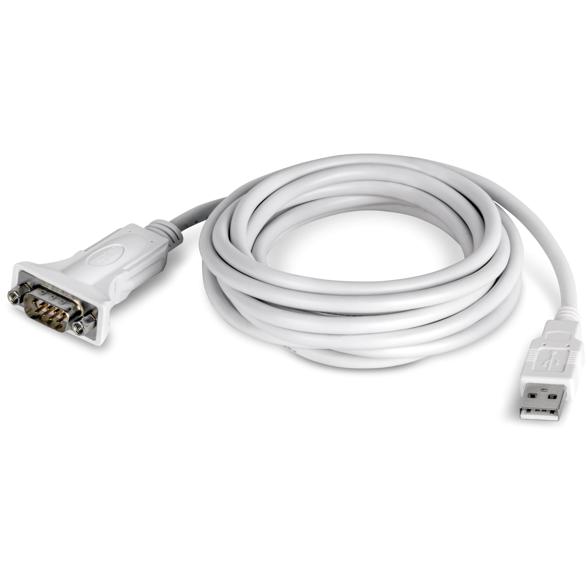 Cable Convertidor Usb A Serie Trendnet Tu-s910 Blanco