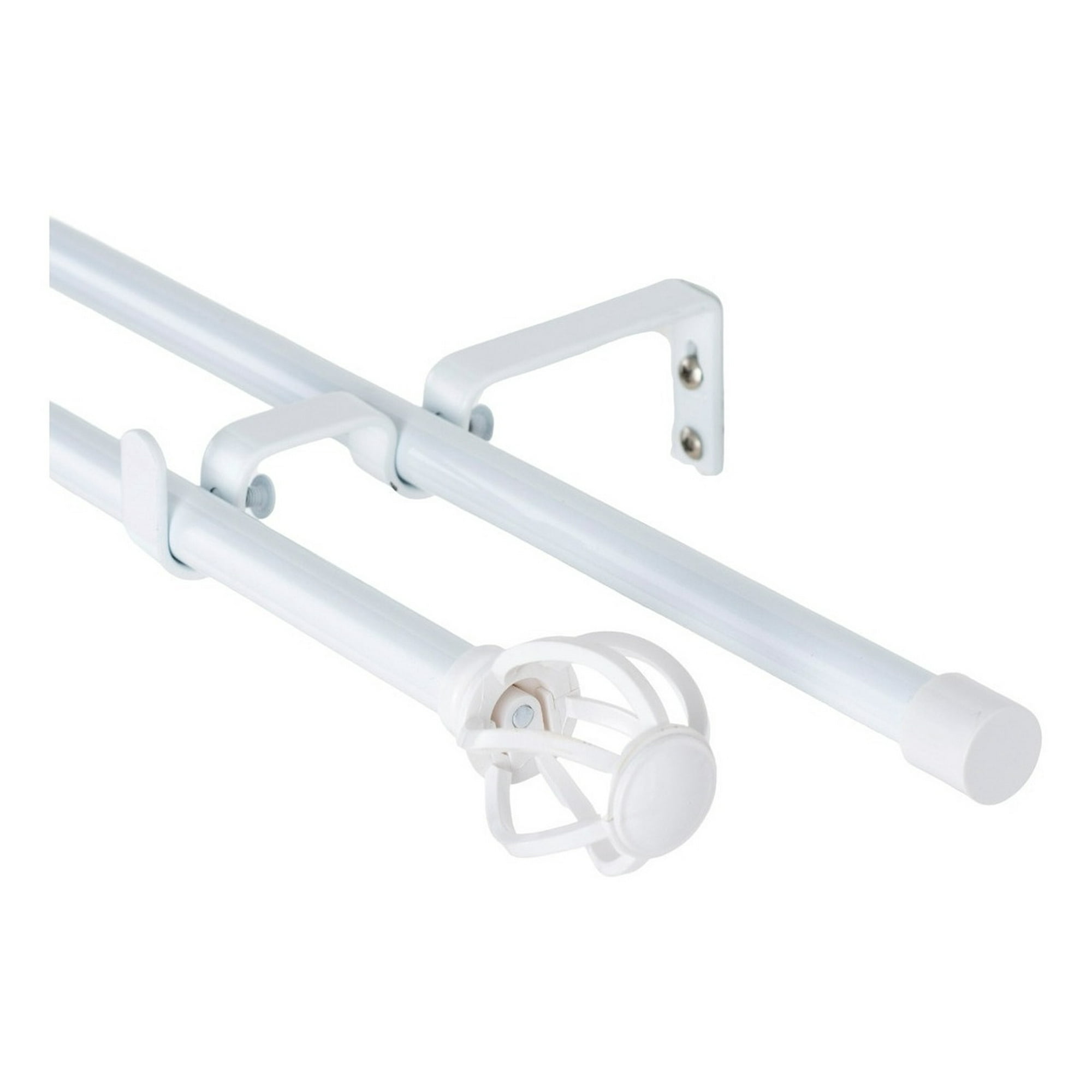 Metalhsa - Set Doble Extensible 70-120 Cm Color Blanco Terminal Nido