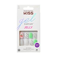 Presion Nails Kiss Gel Fantasy «Jelly Baby» Con Pegamento Y Herramientas