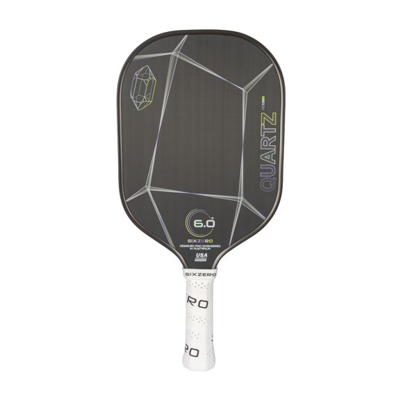 Pala de Pickleball Six Zero 405 mm de Carbono Crudo 225 g