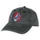thumbnail image 1 of Sombrero Bioworld con el logotipo de Grateful Dead Steal Your Face, gris, 1 of 5