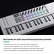 thumbnail image 3 of Teclado MIDI Novation Launchkey Mini 37 Blanco MK4 de 37 teclas, 3 of 7