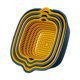 thumbnail image 3 of Cesta Coladora De Doble Capa Resistente Al Desgaste, Juego De 3 Para Ensaladas De Bayas De Cocina, 3 of 5