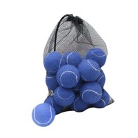Ioensy - 18Pcs Bolas De Tenis Entrenamiento Bolas Elásticas Para Actividades Entretenimiento Sports Azul