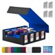 thumbnail image 1 of Caja de Almacenamiento TINTEK T2400 de Cuero PU Magnética para Más de 3000 Cartas, 1 of 7