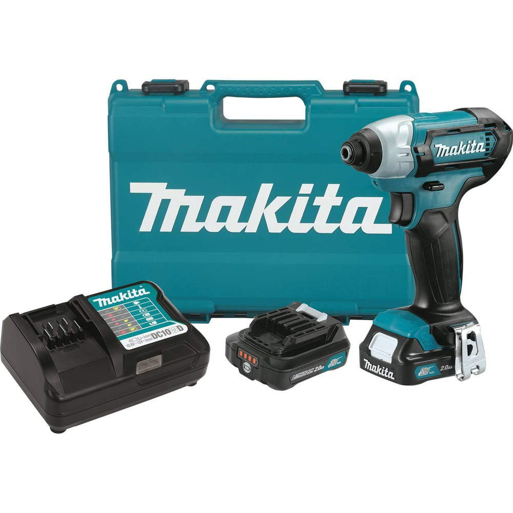 Kit De Destornilladores De Impacto Inalámbricos Makita Dt03r1 12v Max Cxt