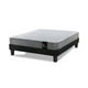 thumbnail image 3 of Cama Europea Zen Best Full 135x190 Cm Tela Negro, 3 of 5