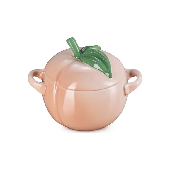 Mini Cocotte Le Creuset de Loza 560 ml Durazno