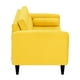 thumbnail image 5 of Sofa Retro 2c Felpa 00 Amarillo, 5 of 6