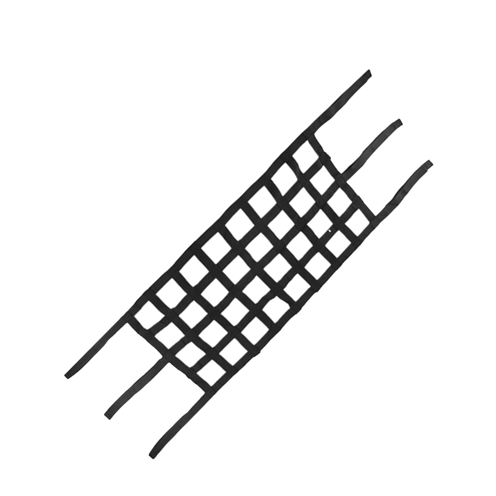 Magideal - Malla Para Sujetar Carga, Cama De Camión, Red De Carga, Parte Interior Exterior, Soporte De Carga Reforzado, Red Para Techo De Coche, Hamaca, Red De