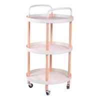 Genérico - Carro Almacenamiento Multiusos Rodante Servicio Cocina Jhn