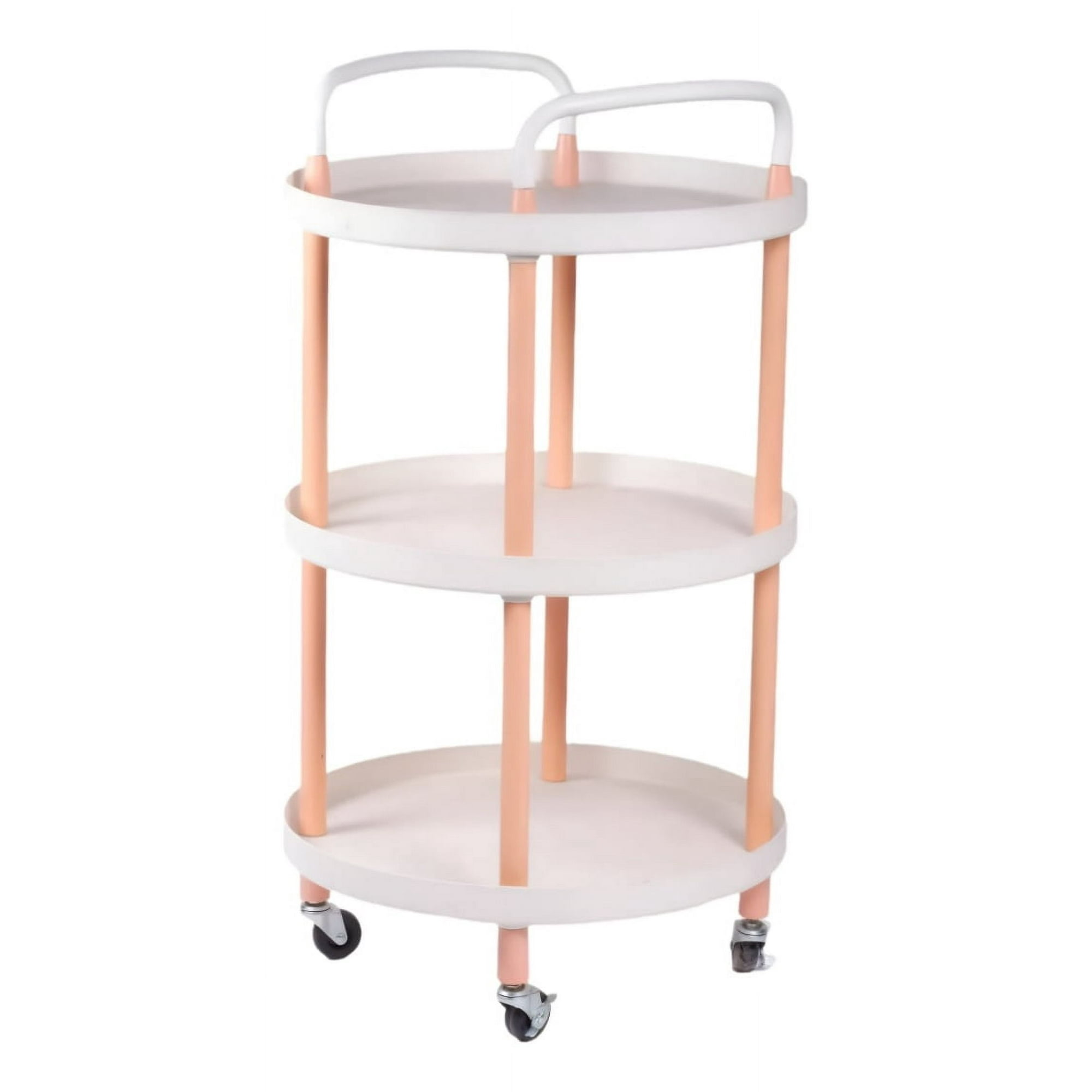 Genérico - Carro Almacenamiento Multiusos Rodante Servicio Cocina Jhn