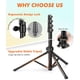 thumbnail image 4 of Trípode Nineigh 71 para iPhone y Android con selfie stick remoto, 4 of 7