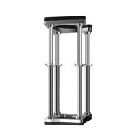 Magideal - Soporte Para Fregadero Bajo Encimera, Soporte Para Fregadero, Ajustable Para La Cocina, Versátil, Fácil Instalación, Base De Fregadero Estable Hecha D 36 Cm A 46 Cm