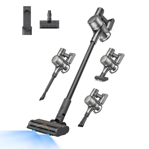 Dreame Aspiradora Inalámbrica R20 Con Cabezal De Cepillo Doble, Aspiradora Inteligente Para El Hogar, Potente Succión De 190 Aw