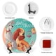 thumbnail image 3 of La dama y el vagabundo Plato decorativo de porcelana fina (bone china), plato decorativo de cerámica para hogar, oficina, soporte de pared, platos decorativos para dormitorio - 6 pulgadas (15 cm), 3 of 6