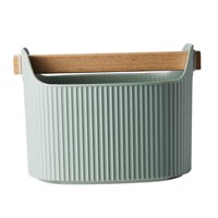 Magideal - Contenedor Para Posos De Café, Contenedor Para Posos De Espresso, Barra De Golpeo Extraíble, Caja De Golpeo Para Hoteles, Cafeterías, Baristas Y Bares Verde