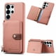 thumbnail image 1 of Funda FOXDOCK para Samsung Galaxy S26 Ultra con función billetera, soporte ajustable y diseño elegante-rosa, 1 of 6