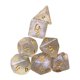 thumbnail image 1 of Dados Poliédricos Acrílicos Juguetes Ense?anza De Matemáticas Para Fiestas Juegos De Mesa Oro, 1 of 5