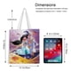 thumbnail image 5 of Jasmine, la Princesa de Aladdin Bolso de tela con estampado de lienzo para mujer, bolsa de compras reutilizable y estética, con cremallera interior, regalo para mujer,38*45cm., 5 of 6
