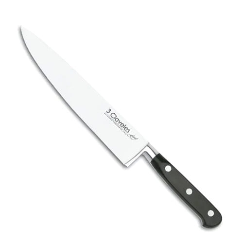 Tres Claveles Cuchillo Forjado 25 Cm