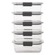 thumbnail image 2 of Contenedores de almacenamiento de alimentos Rubbermaid Brilliance 3.2 L, juego de 5, 2 of 7