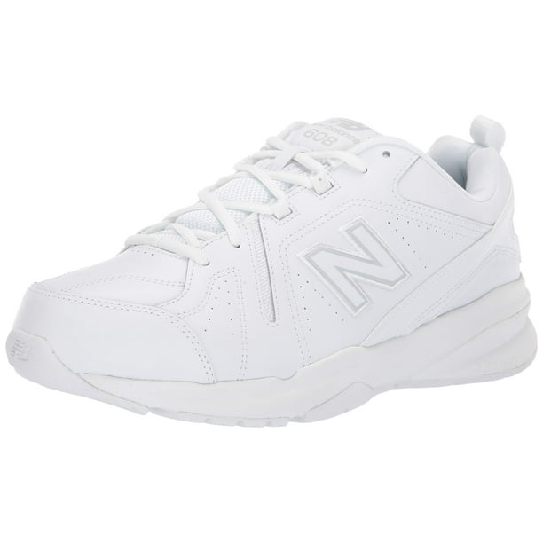 Zapatillas Cross Trainer New Balance 608 V5 para hombre blancas talla 11