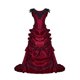 thumbnail image 1 of Vestido Fortunehouse Rojo Largo Estilo Gótico Victoriano, 1 of 6
