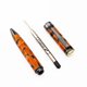 thumbnail image 3 of Bolígrafo Conklin Mosaic Naranja/Negro con Acabado Gunmetal, 3 of 6