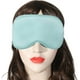 thumbnail image 4 of Antifaz para dormir de satén de seda con correa elástica, antifaz de viaje para dormir, para mujeres y hombres., 4 of 7
