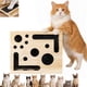 thumbnail image 1 of Caja rascadora y limadora de uñas para gatos Loojzz de madera maciza 31 x 26 x 7 cm, 1 of 7