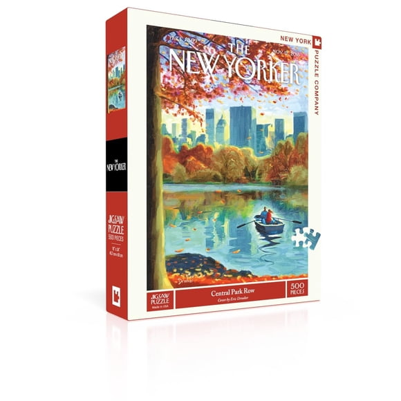 Rompecabezas Jigsaw New York Puzzle Company Central Park Row 500 piezas