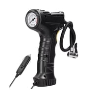 Importclick - Compresor Portátil 12 V 120 Watt Infla Neumático Auto Negro