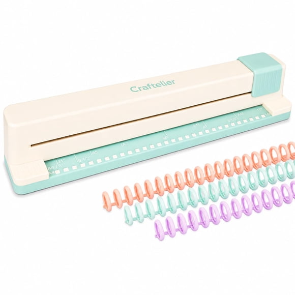 Perforadora Craftelier de 5 Hojas, Turquesa