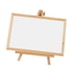 thumbnail image 4 of Pizarra De Madera Pequeña Con Soporte Para Bodas Y Eventos, Multiusos, Color Blanco, 4 of 5