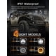 thumbnail image 3 of Faros LED UNI-SHINE redondos de 7 pulgadas aprobados por el DOT (par), 3 of 7