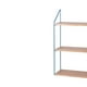 thumbnail image 3 of Rack Repisas 3 Niveles 60X15X54 DAY azul, 3 of 6