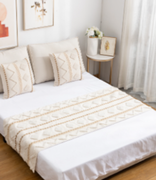 Todostore - Piecera Bordada Mas Fundas 70X210Cm